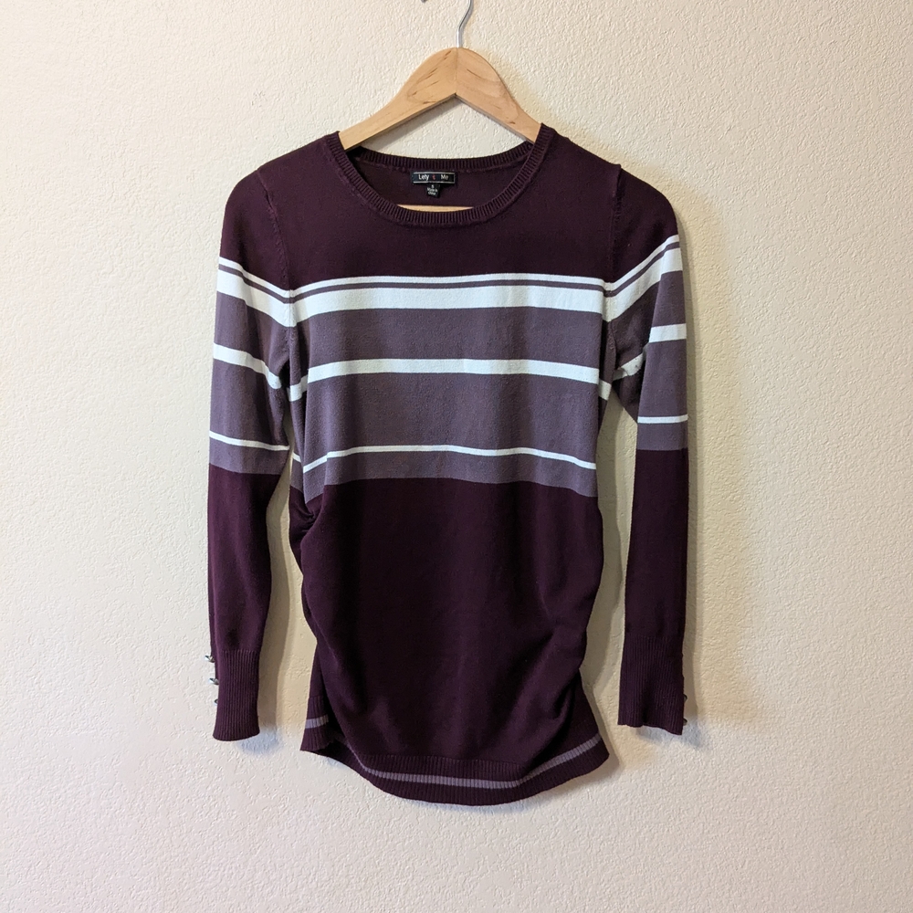 Striped Long Sleeve Sweater